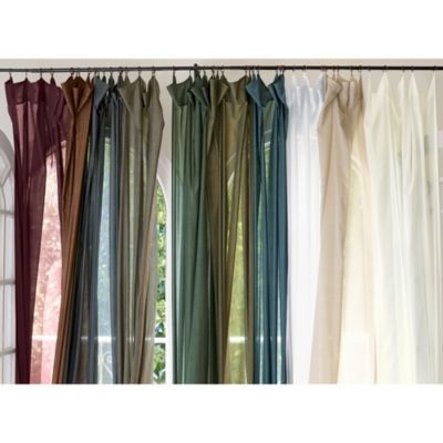 Chambray Voile Window Panel