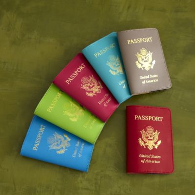 Leather Passport Holder