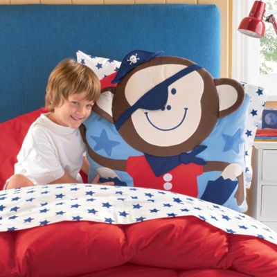 Pirate Monkey Pillow Shams