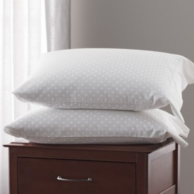 Legends 500-Thread Count Supima® Woven Dot Sateen Pillowcases, pair