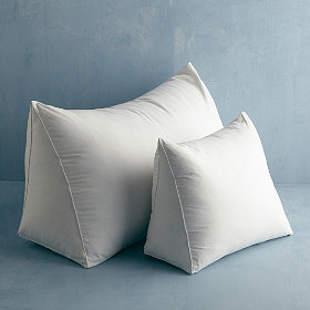 Down-Free Fill Reading Wedge Pillow, Medium The Company Store