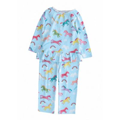 Colorful Ponies 2-Piece Pajamas