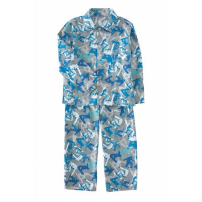Extreme Snowboarder Flannel Pajamas
