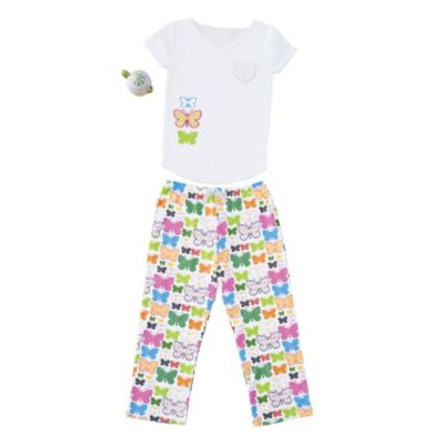 Girl's Flutterby Two-Piece PJs
