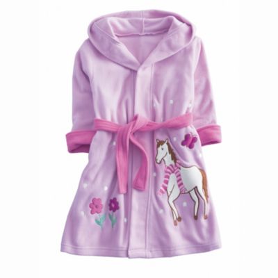 Fleece Appliqué Robes - Pony