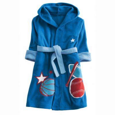 Fleece Appliqué Robes - Sports