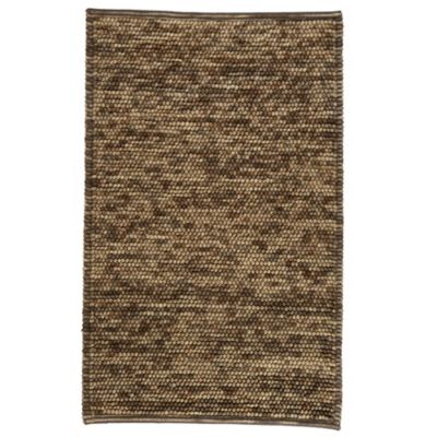 Pebble Wool Rug - Brown 