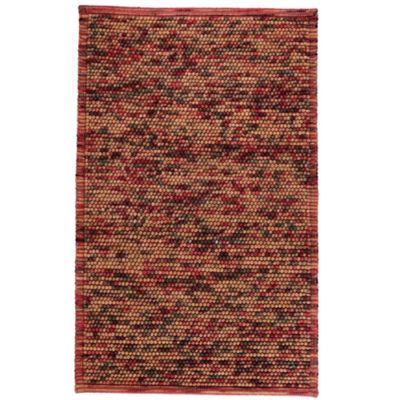 Pebble Wool Rug - Flame 