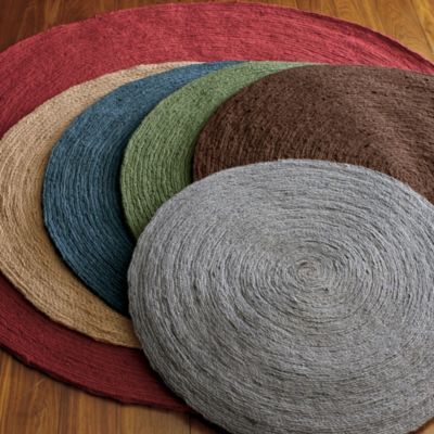 Round Jute Rug