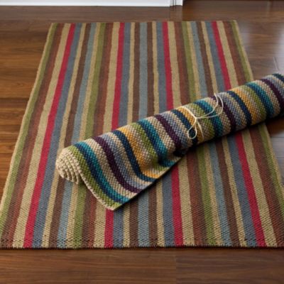 Greenwich Stripe Jute Rug