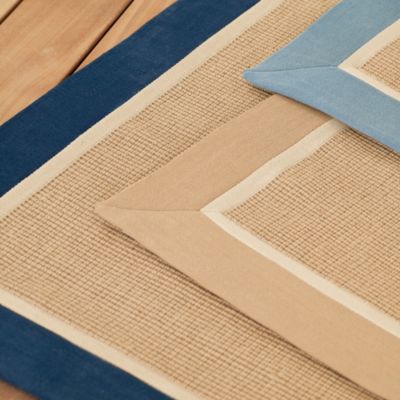Wide Double Border Jute Rug