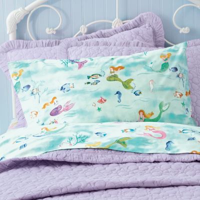 Mermaid Shimmer Percale Bedding