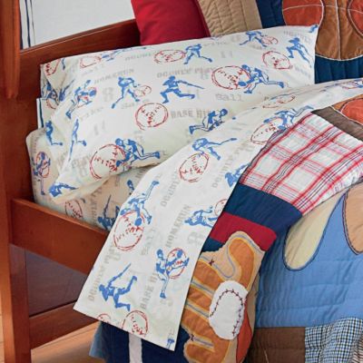 Baseball Percale Bedding