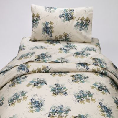 Motocross Percale Bedding