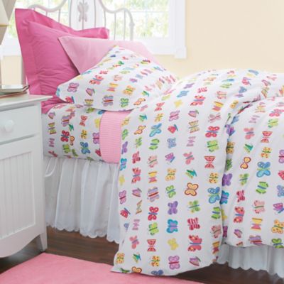 Butterfly Friends Percale Bedding