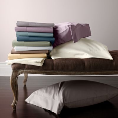 Company Organic Solid Fitted Sheet, Twin - The Company Store bedding