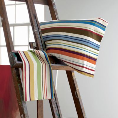 Artist Stripe Flannel Bedding