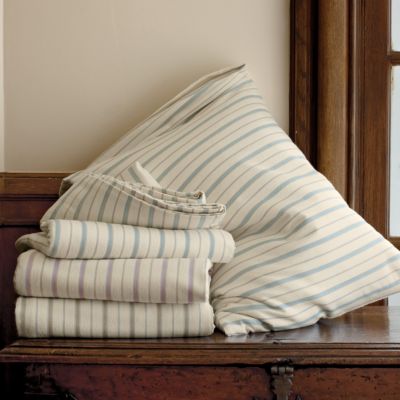 Legends® 6oz. Luxury Sateen Vienna Stripe Flannel Bedding