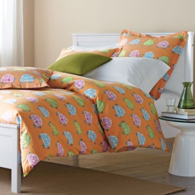 Turtle Crossing Percale Bedding