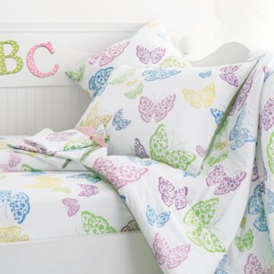 Lacey's Butterfly Percale Bedding