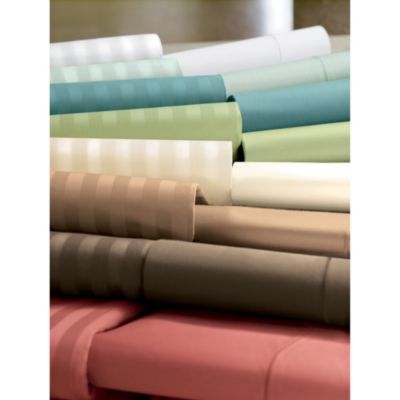 350-Thread Count Supima® Woven Damask Stripe Bedding
