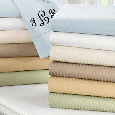 Legends&reg; 600-Thread Count Egyptian Cotton Solid Sateen Bedding