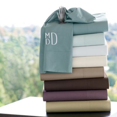 400-Thread Count Supima Percale Extra Deep Fitted Sheets, Cal King - The bedding