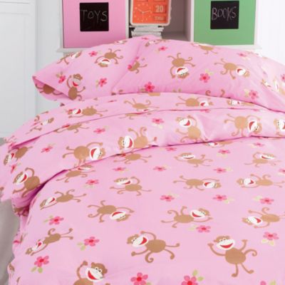 Monkey Percale Bedding