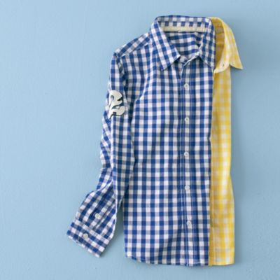 Gingham Number Shirt