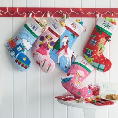 3D Appliquéd Stockings