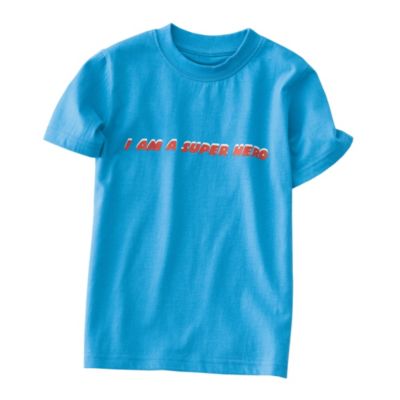 Little Tee - Blue - Super Hero