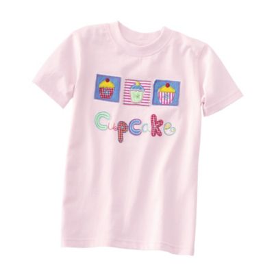 Little Tee - Pink - Cupcakes