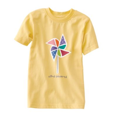 Little Tee - Yellow - Pinwheel