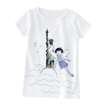 Girls' Tee - White - NYC
