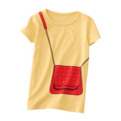 Girls' Tee - Yellow - Bag