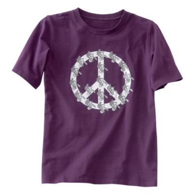 Boys' Graphic Tee - Peace Sign