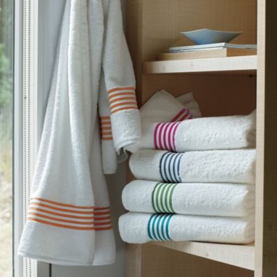 Horizon Stripe Towels