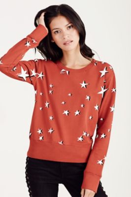 STAR BOYFRIEND WOMENS SWEATSHIRT True Religion