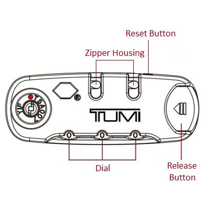 tumi set lock