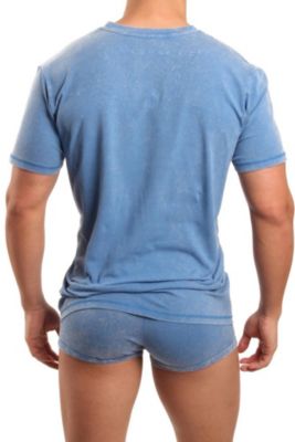 Papi®  Mineral Wash V-Neck Tee