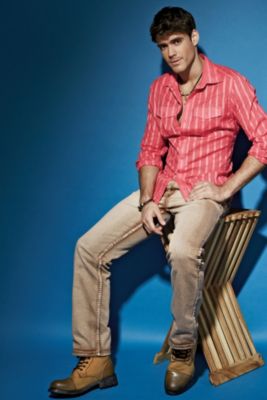 P.O.V.® Arizona Shirt Jacquard Stripe Voile & Smash® Desert Jean