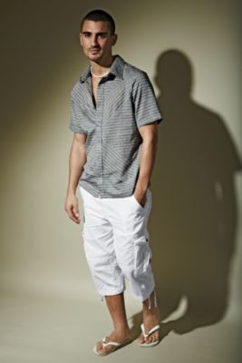 P.O.V.® Macau Shirt Cross Cyed Window Pane & Xray® Private Short