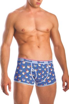 Ginch Gonch ® Cock-A-Doodle Blue Sport Brief