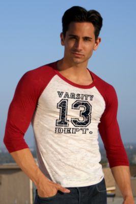 Zodiak Sportswear™ Varsity 13 Burnout Tee