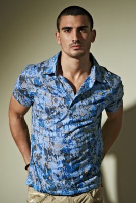 Andres Velasco® Monaco Polo Burnout Polo