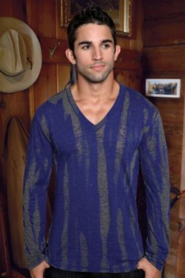 Pistol Pete® Ripple LS V-Neck