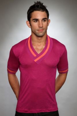 Pistol Pete® Bourbon Short Sleeve V-Neck Tee