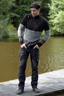 ANDRES VELASCO® TRIBECA SWEATER & P.O.V.® TWILIGHT JEAN