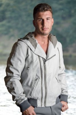 Contrast Hooded Jacket