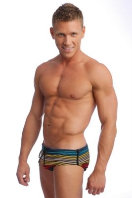 LASC® Stripe Swim Brief